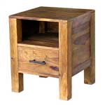 Wooden Bed Side